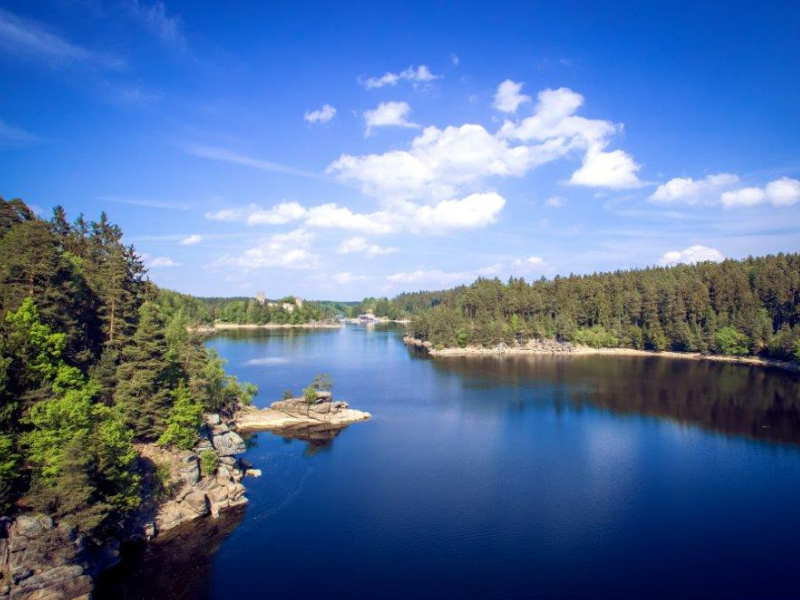 Hotel Ottenstein: Stausee
